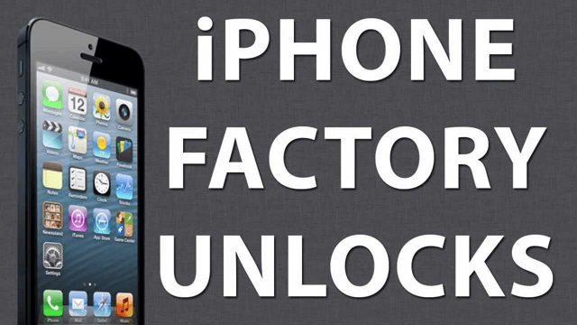 Official apple iphone unlock